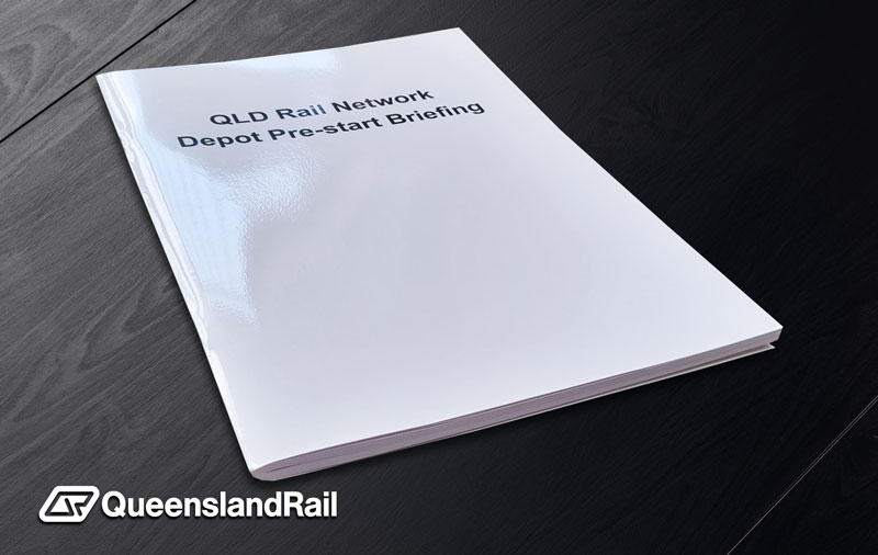Depot Pre-Start Briefing Books (A4)